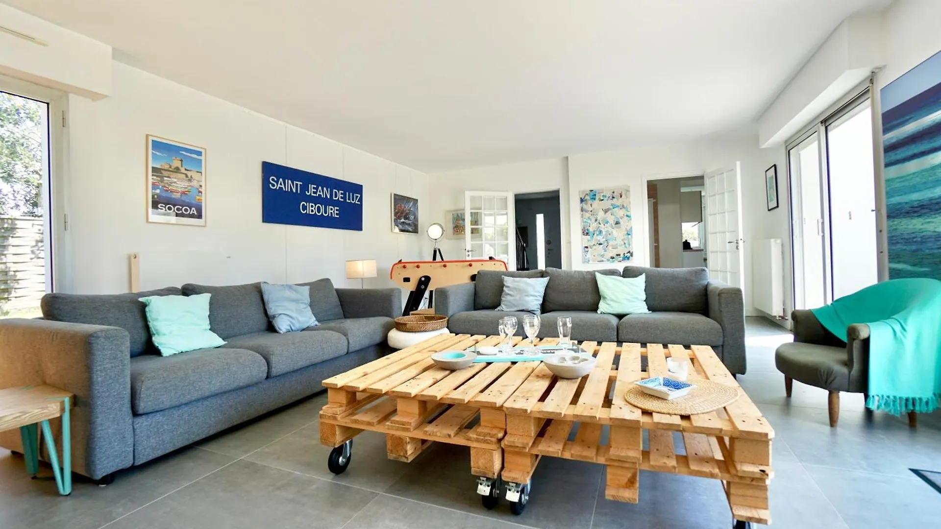 Le Cottage Bleu - 400 M De La Mer - Parking Larmor-Plage